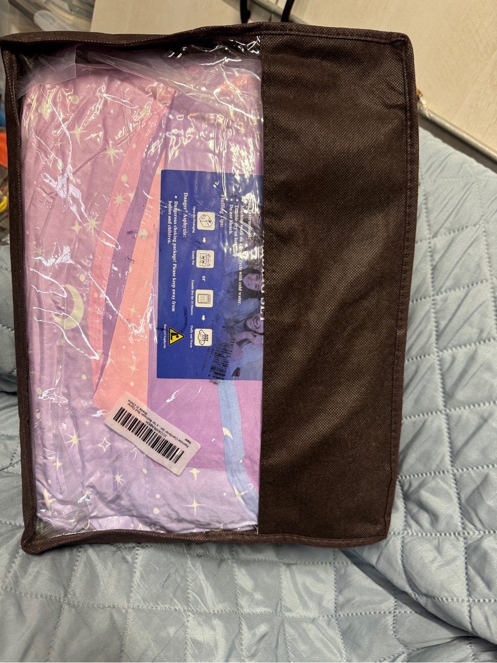 Pink Star Pattern Bedding Set - Picture 3 of 5